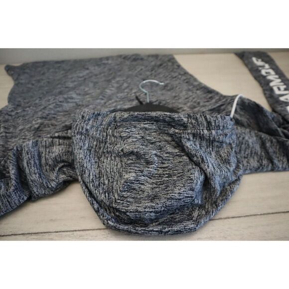 Under Armour 1362868-001 Women's Sz M Black Velocity Wordmark Lightweight Hoodie - Picture 4 of 8